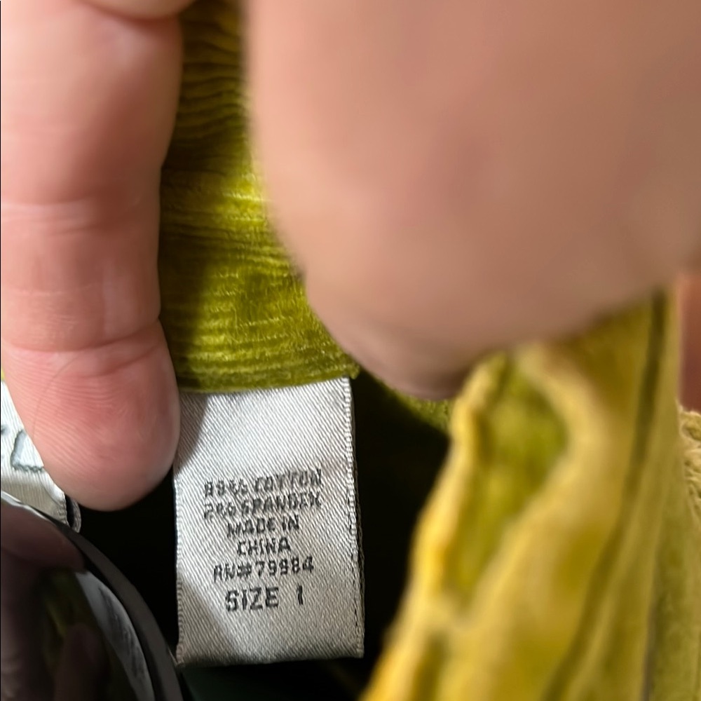 Chico's Vibrant Green Utility Jacket - Picture 3 of 12